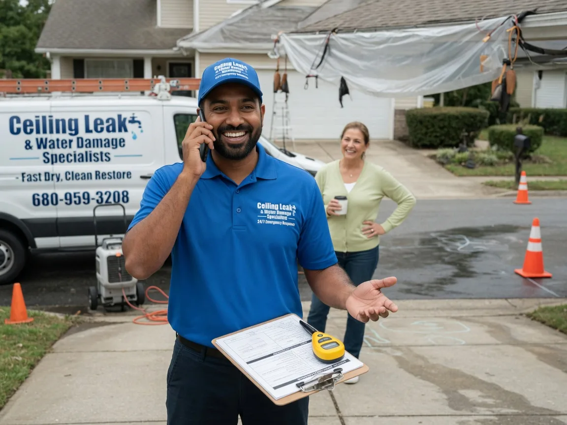 Ceiling Leak Cleanup Lima, NY FAQs